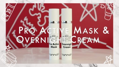 Pro Active Mask en de Overnight Cream