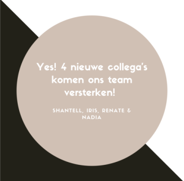 Yes! Nieuwe collega’s